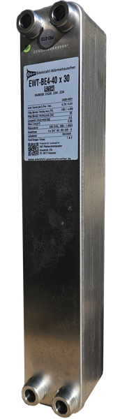 Plattenwärmetauscher Ersatz für Swep B25 IC25 mit Edelstahl Lot