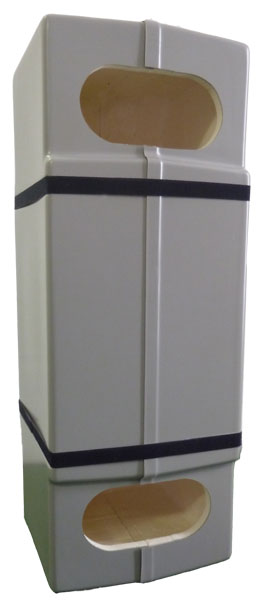 Alu D�mmschale - Isolierschale f�r Plattenw�rmetauscher