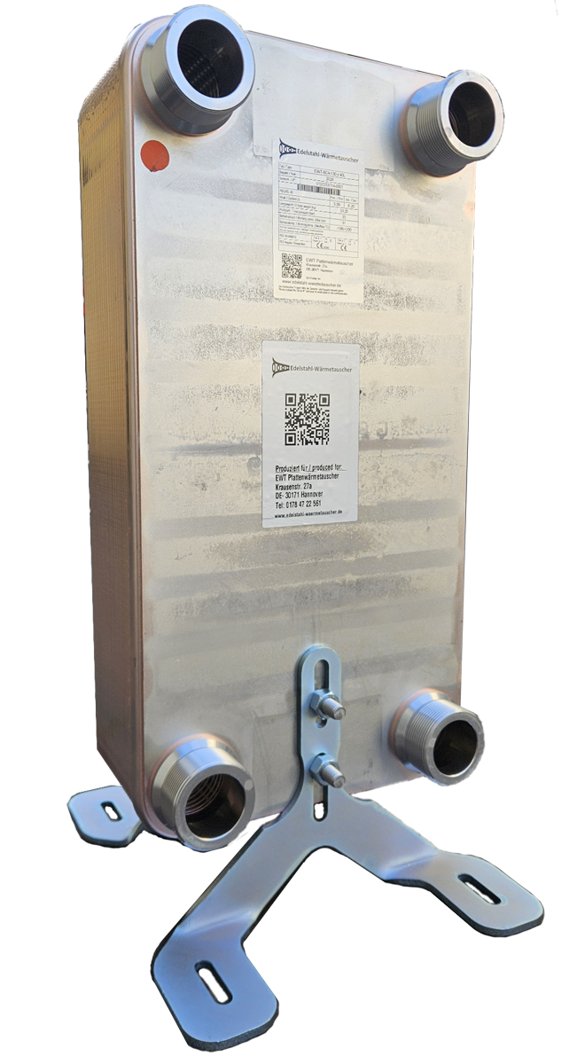  Plattenwärmetauscher EWT-BC4-130
